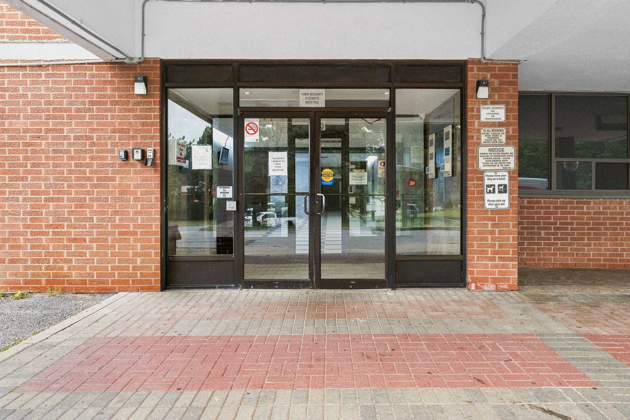 Building entrance