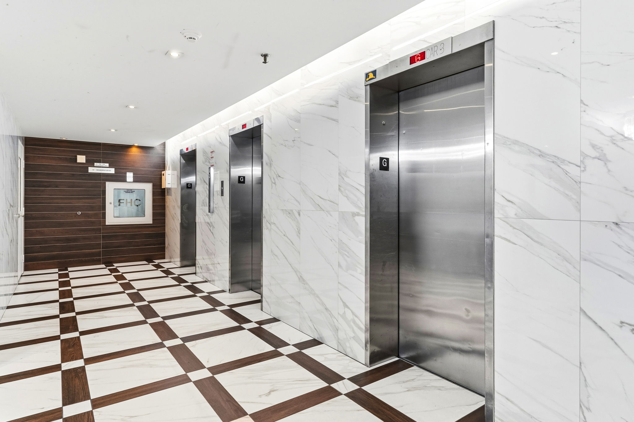 Elevator lobby