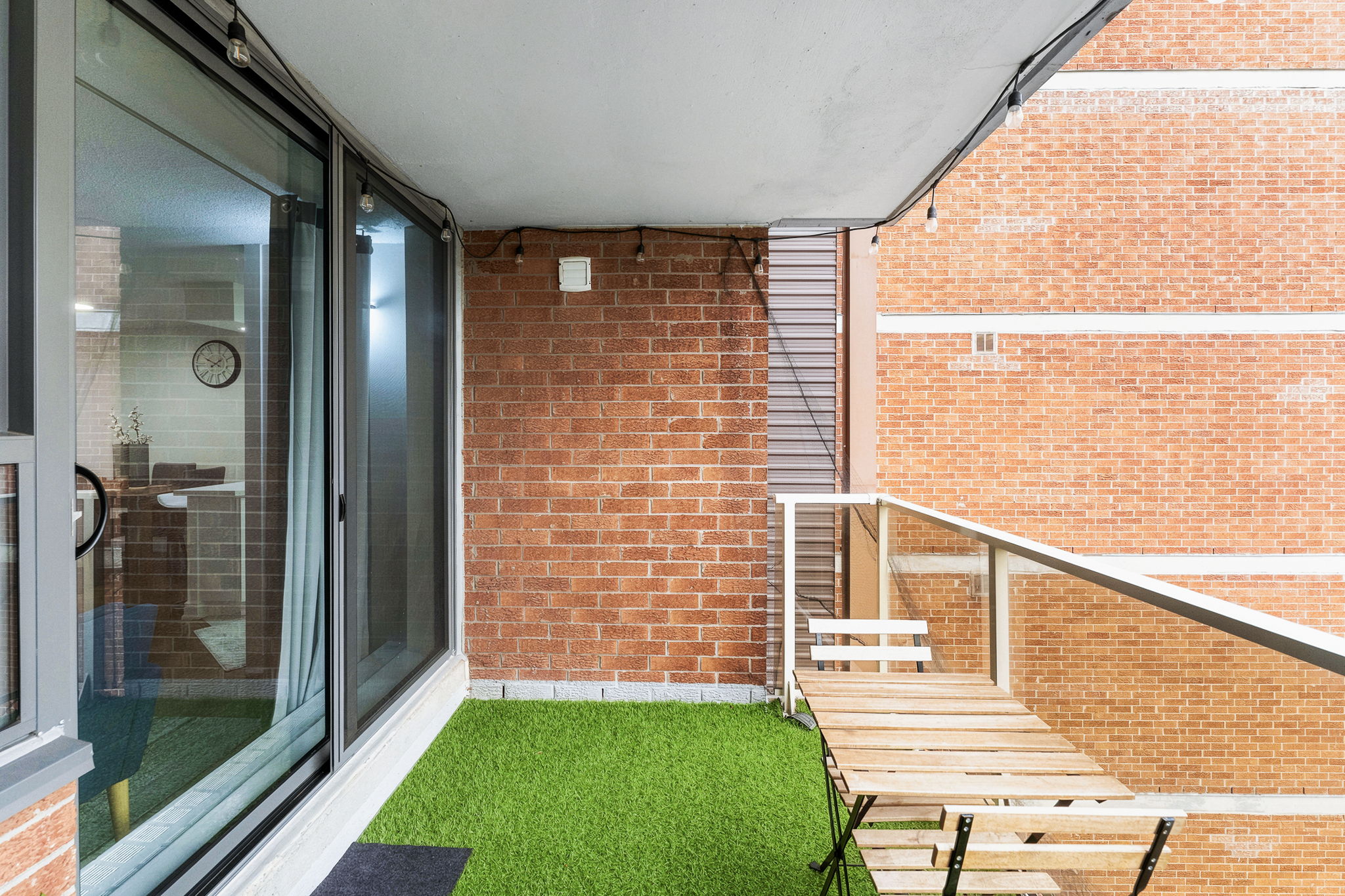 Private balcony